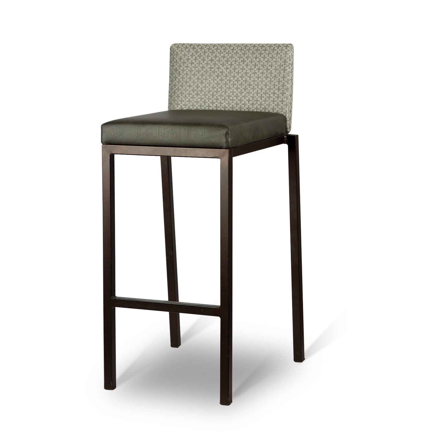 Barhocker aus Metall mit Polsterung - S153ALU