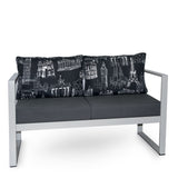 Aluminium-Zweisitzer-Sofa - AE13ALU