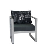 Einzel-Sessel aus Aluminium PE13ALU