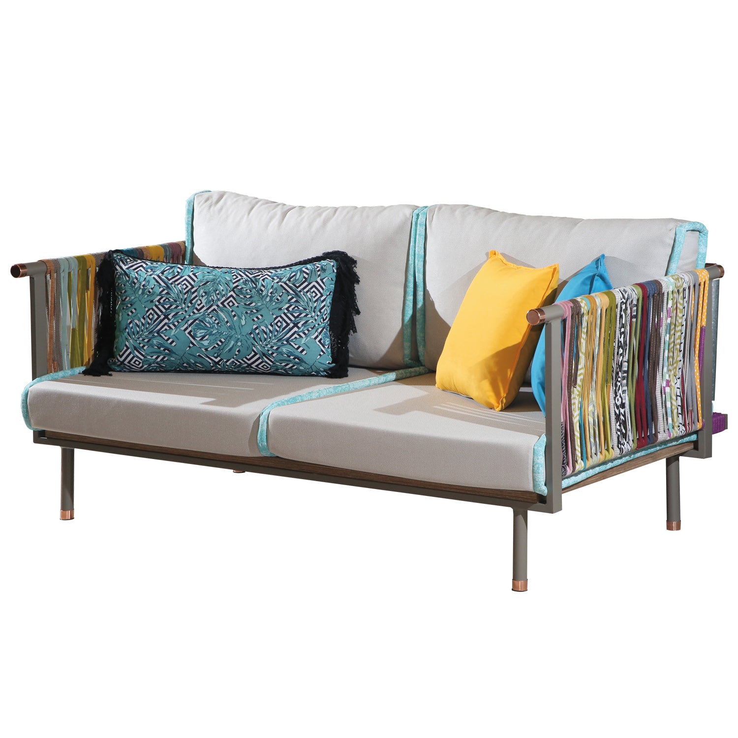 Sofa aus Aluminium FS893