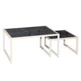 Niedriges Metall-Couchtisch-Set TM110