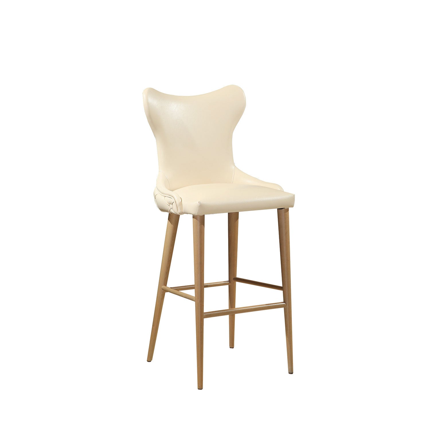 Barhocker mit Capitonné-Rückenlehne - SIT74KAP