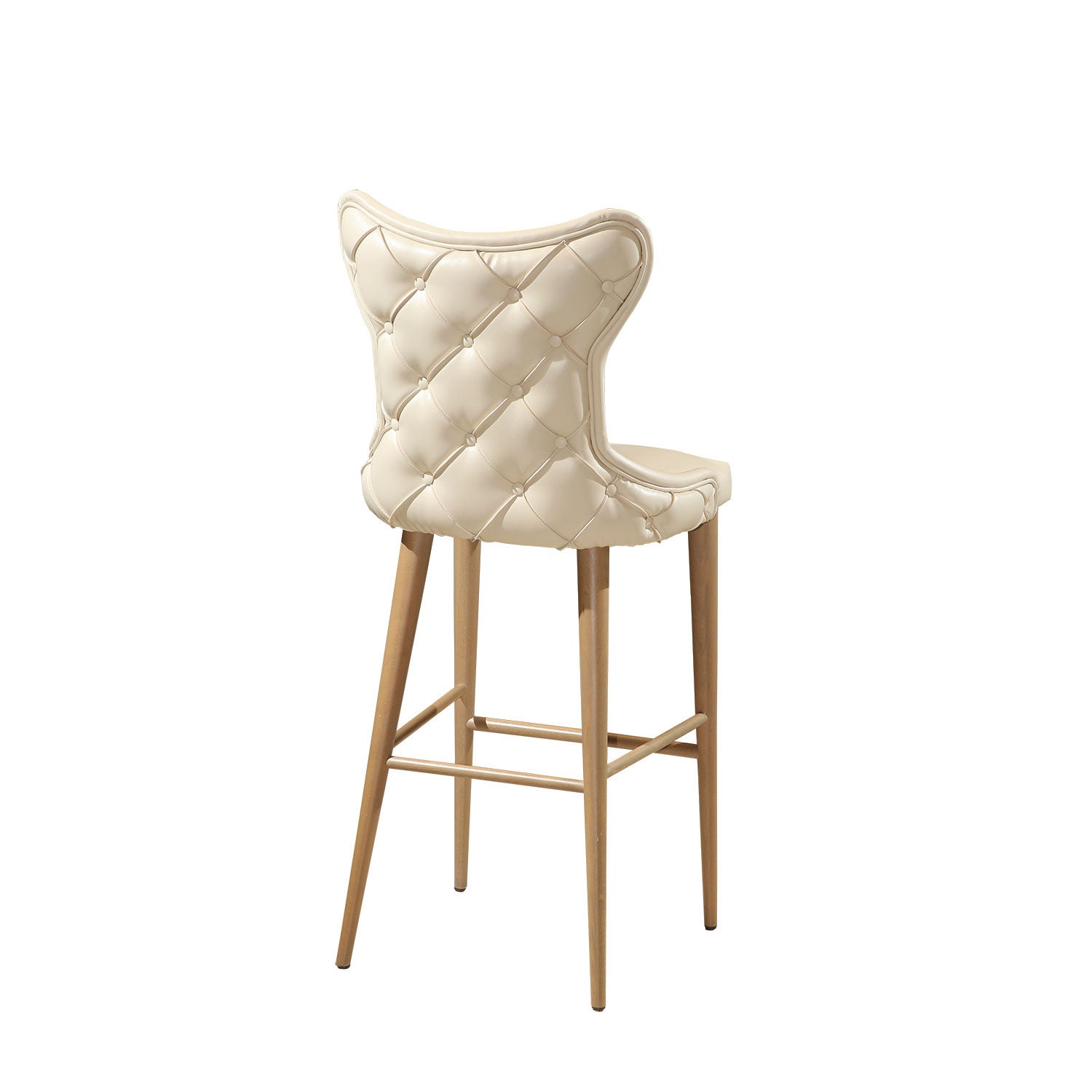 Barhocker mit Capitonné-Rückenlehne - SIT74KAP
