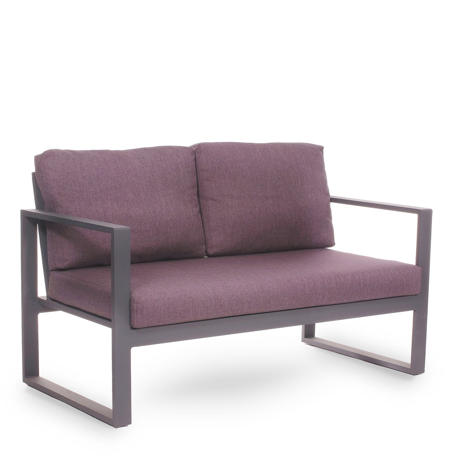 Aluminium-Sofa Zweisitzer FS901ALU