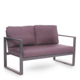 Aluminium-Sofa Zweisitzer FS901ALU