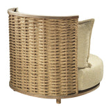 Einzel-Sofa mit handgeflochtenem Kordel — PE24P