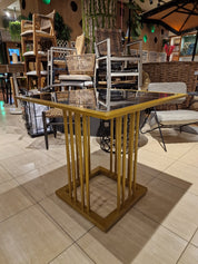 Compact-HPL-Tisch mit Aluminiumrahmen – COMMALU