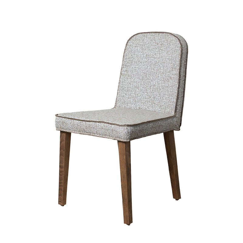 Gepolsterter Stuhl mit Holzgestell - K702