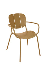 Metall-Armstuhl mit Armlehnen - P652DES