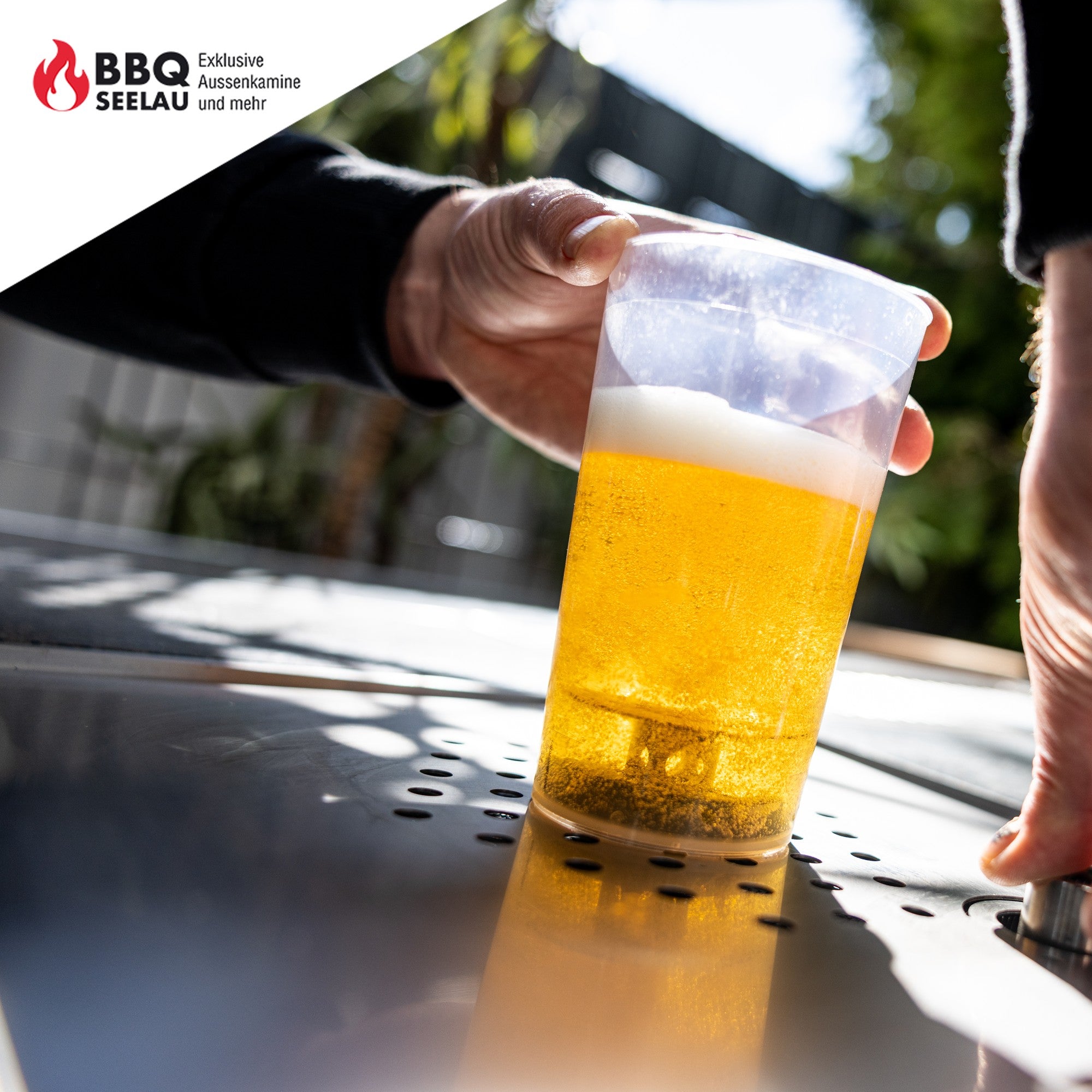 Bierzapfanlage GrillTisch BBQ-SEELAU