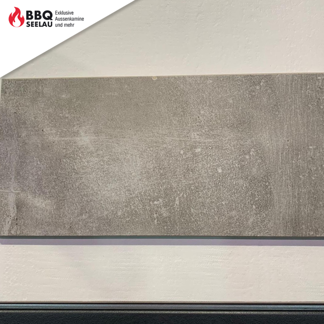 GrillTisch Fliese Beton Optik