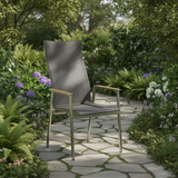 Gartenstuhl — Hochlehner Elegance Edition mit einstellbarer Rückenlehne