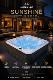 Whirlpool Sunshine ohne Chlor 200x200x80  (5 Personen)