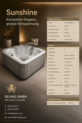 Whirlpool Sunshine ohne Chlor 200x200x80  (5 Personen) (Kopie)