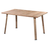 Klappbarer Massivholztisch aus Buche - T138I-LGTH.160