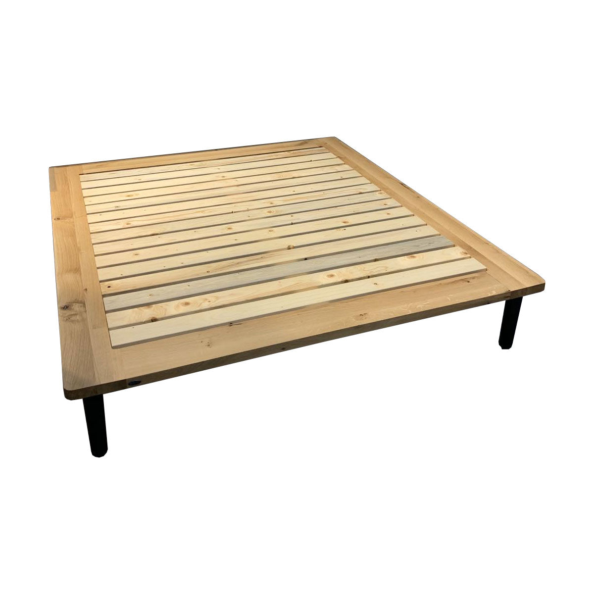 Doppelbett mit Lattenrost aus Massiver Eiche – TH22-DS