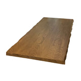Tischplatte aus Massiveiche, 6 cm stark - EP124-WDTH.100