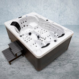 American Outdoor Whirlpool Saturn Sterling Silver / Grey 220x156cm