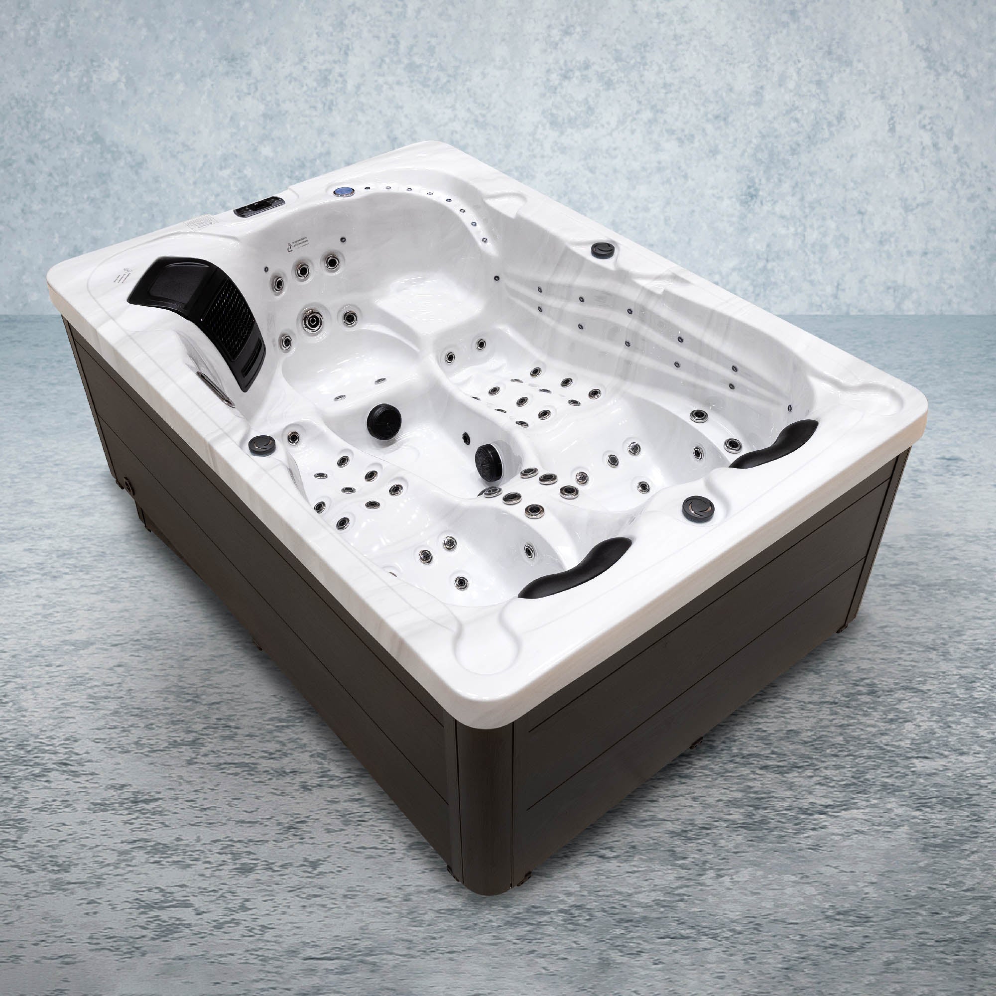 American Outdoor Whirlpool Saturn Sterling Silver / Grey 220x156cm