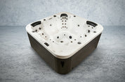 American Outdoor-Whirlpool Torina Silber grau 215 x 215 cm (ohne Chlor)