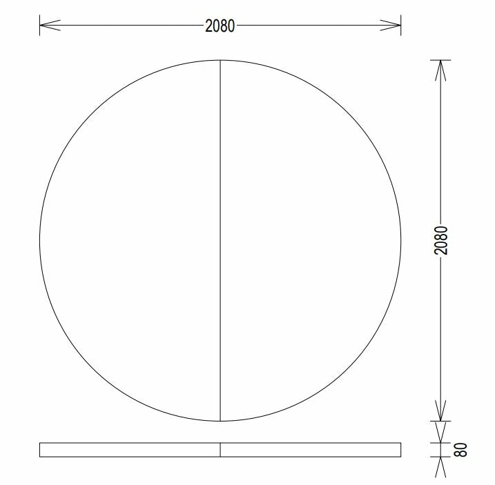 Thermoabdeckung 208x208cm anthrazitgrau