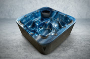 American Outdoor Whirlpool  Neptun blau / grau 215x215cm