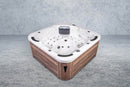 American Outdoor Whirlpool Neptun  Silber / Braun 215x215cm
