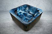 American Outdoor Whirlpool  Neptun blau / grau 215x215cm