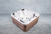American Outdoor Whirlpool Neptun  Silber / Braun 215x215cm