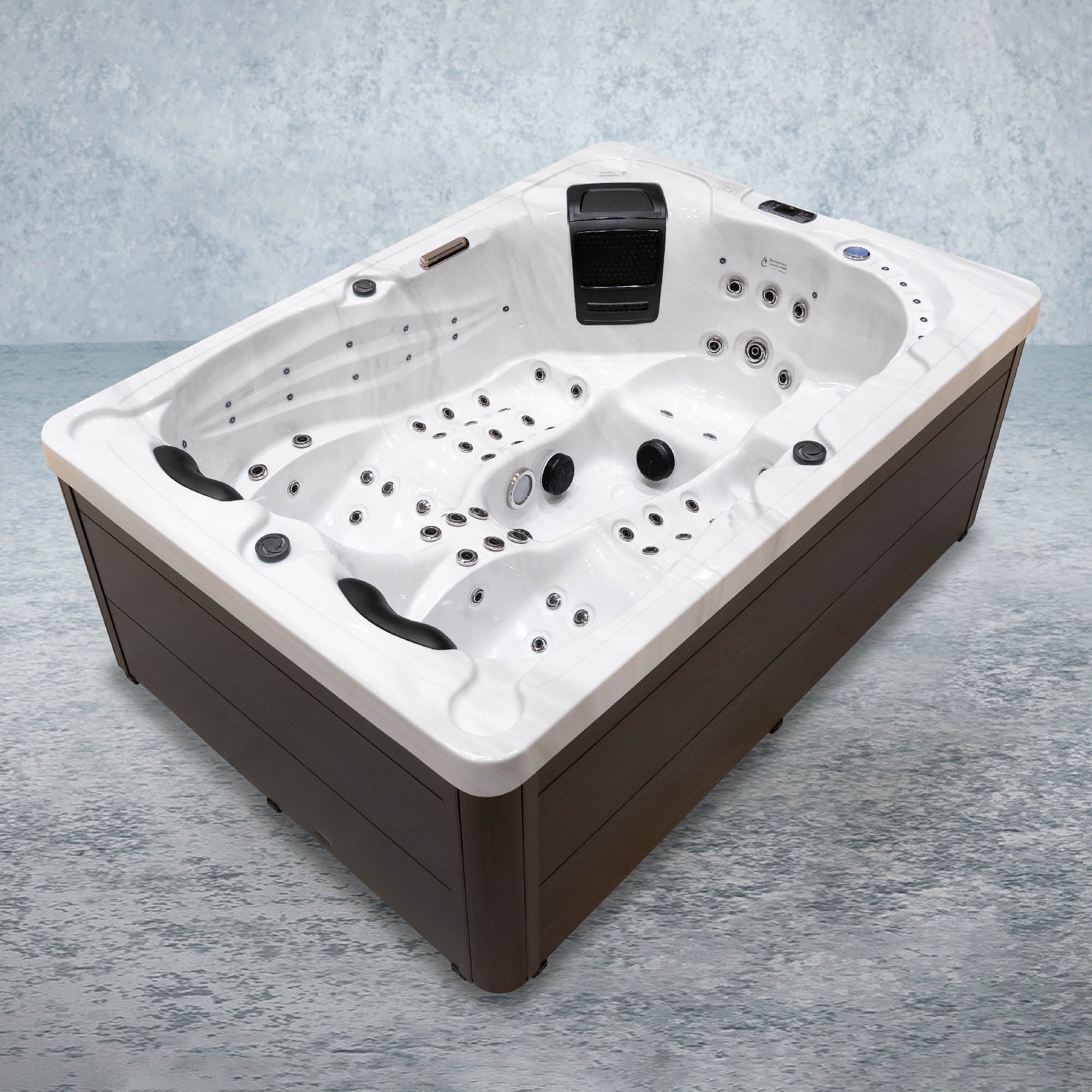 American Outdoor Whirlpool Saturn Sterling Silver / Grey 220x156cm