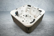 American Outdoor-Whirlpool Torina Silber grau 215 x 215 cm (ohne Chlor)