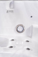 American Outdoor Whirlpool Neptun  Silber / Braun 215x215cm