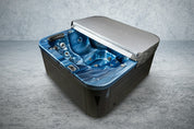 American Outdoor Whirlpool  Neptun blau / grau 215x215cm