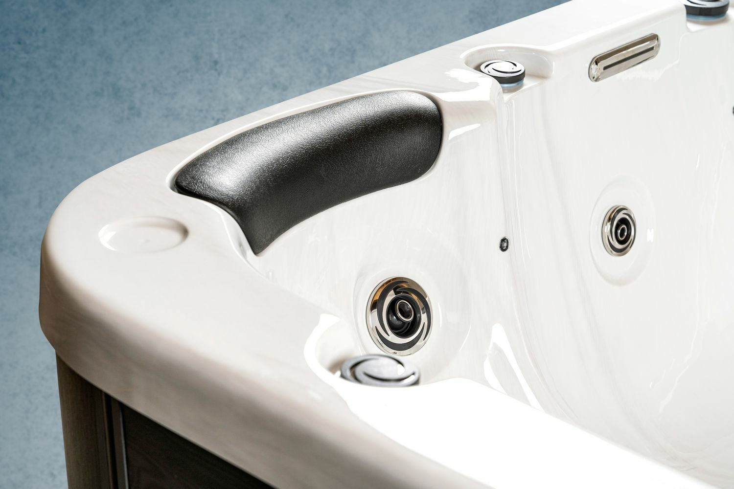 American Outdoor-Whirlpool Torina Silber grau 215 x 215 cm (ohne Chlor)