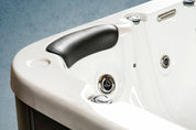 American Outdoor-Whirlpool Torina Silber grau 215 x 215 cm (ohne Chlor)