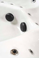 American Outdoor Whirlpool Neptun  Silber / Braun 215x215cm