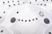 American Outdoor Whirlpool Imperial  Silver / Grey 220x 220 cm mit Chlor Basis