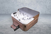 American Outdoor Whirlpool Neptun  Silber / Braun 215x215cm