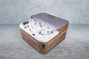 American Outdoor Whirlpool Neptun  Silber / Braun 215x215cm