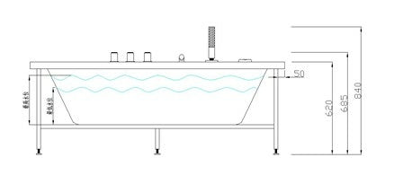 Whirlpool Torino 170x80cm