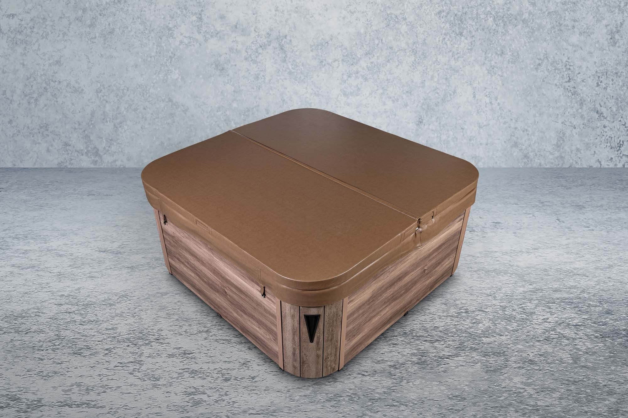 American Outdoor Whirlpool Neptun  Silber / Braun 215x215cm