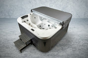 American Outdoor-Whirlpool Torina Silber grau 215 x 215 cm (ohne Chlor)