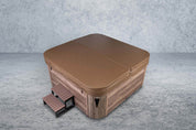 American Outdoor Whirlpool Neptun  Silber / Braun 215x215cm