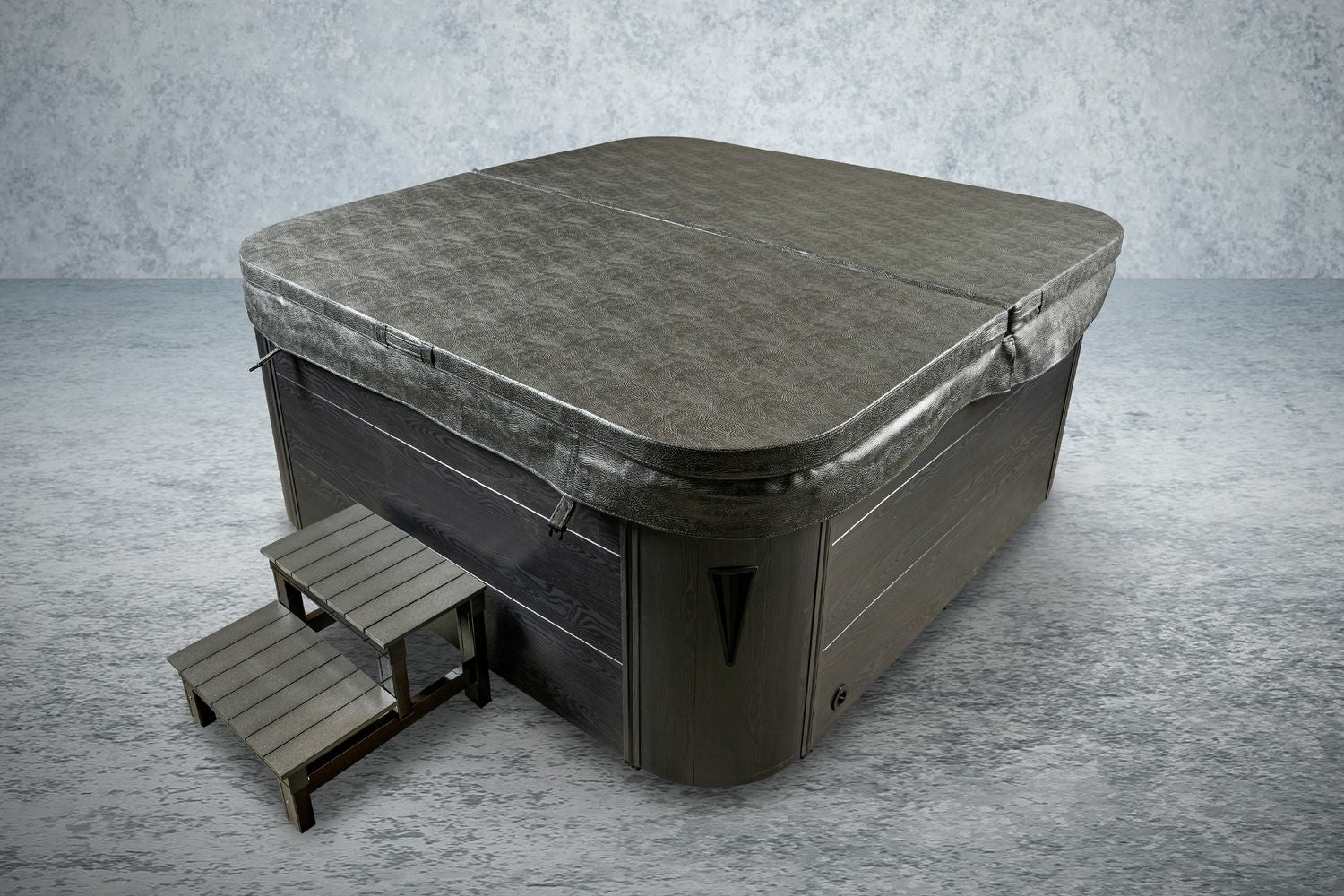 American Outdoor-Whirlpool Torina Silber grau 215 x 215 cm (ohne Chlor)
