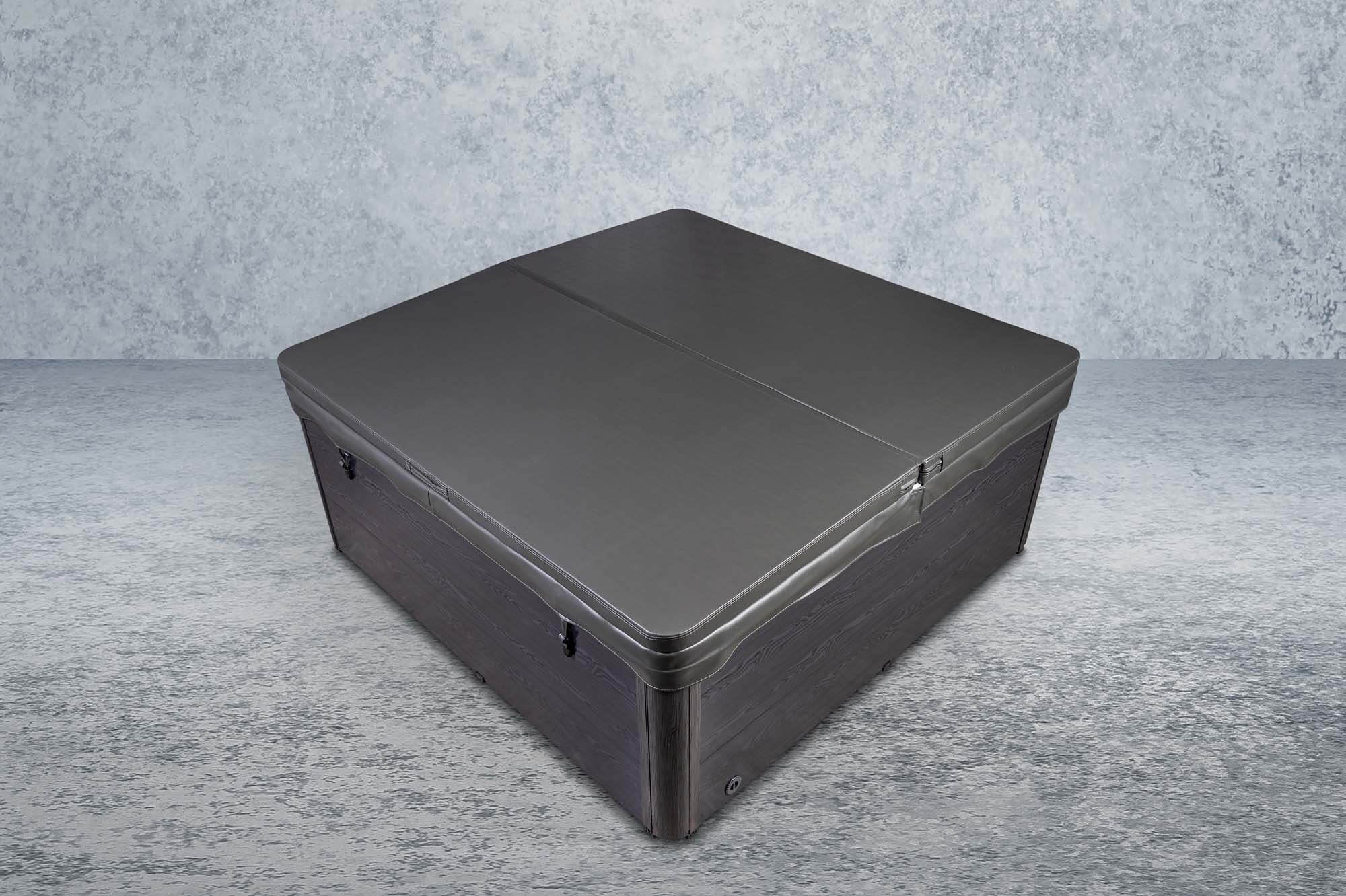 American Outdoor Whirlpool Imperial  Silver / Grey 220x 220 cm mit Chlor Basis