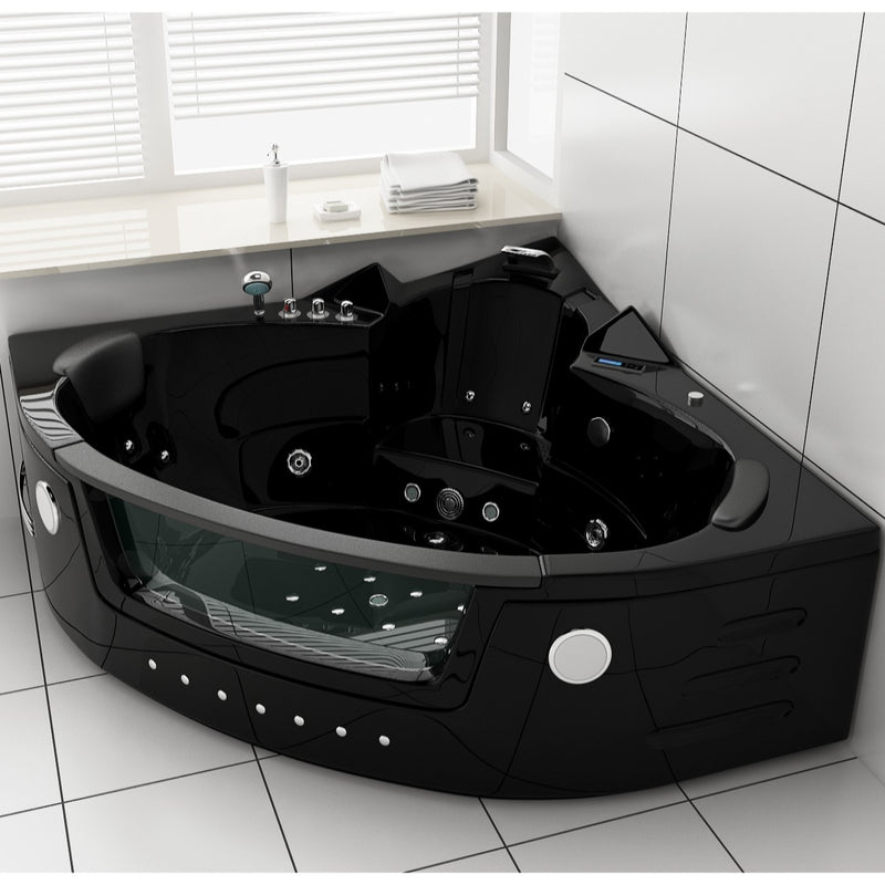 Whirlpool Milano 152x152cm Black