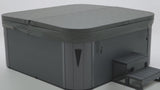 American Outdoor Whirlpool Neptun schwarz anthrazit 215 x 215 cm
