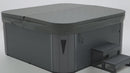 American Outdoor Whirlpool Neptun schwarz anthrazit 215 x 215 cm