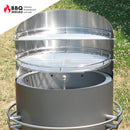 Rundgrill YETI - Farbe: grau