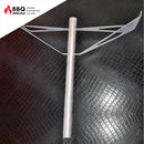 GrillTisch Schirmhalter mit Lochfliese - Nippon Rot